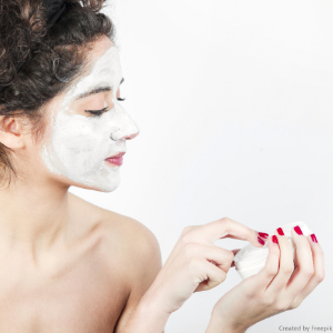 basische gesichtsmaske anwendung